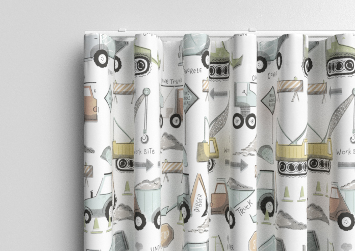 Tinker Town, Technicolour - Made to Measure Curtains - Image 13